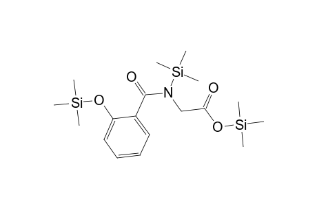 Glycine, N-(trimethylsilyl)-N-[2-[(trimethylsilyl)oxy]benzoyl]-, trimethylsilyl ester