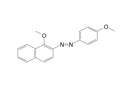 (1-Methoxy-naphthalen-2-yl)-(4-methoxy-phenyl)-diazene