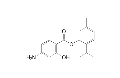 4-aminosalicylic acid, thymyl ester