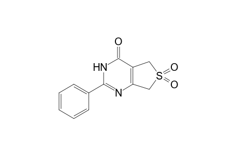 2-Phenyl-3H-5,7-dihydrothieno[3,4-d]pyrimidin-4-one 6,6-dioxide