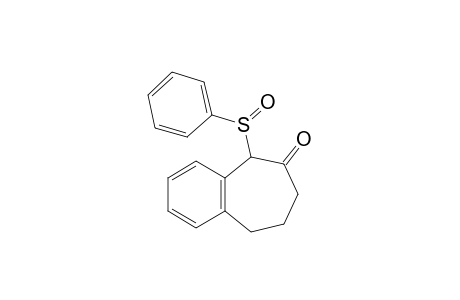 6-Benzenesulfinyl-6,7,8,9-tetrahydro-benzocyclohepten-5-one