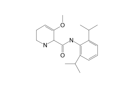 N-[2,6-di(propan-2-yl)phenyl]-3-methoxy-1,2,5,6-tetrahydropyridine-2-carboxamide