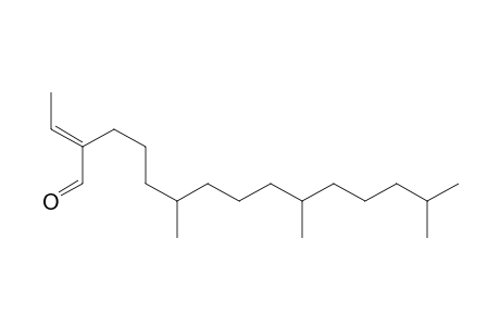 Pentadecanal, 2-ethylidene-6,10,14-trimethyl-