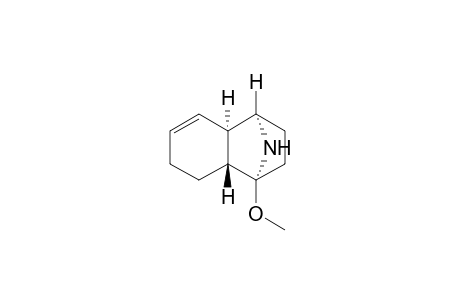 (1R*,2R*,7R*,8R*)-8-Methoxy-11-azatricyclo[6.2.1.0(2,7)]undec-3-ene