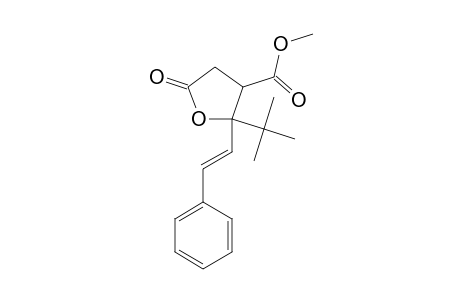 METHYL-2-tert-BUTYL-5-OXO-2-STYRYL-FURAN-3-CARBOXYLATE