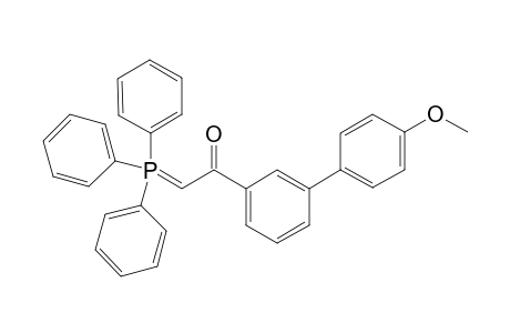 1-[3-(4-Methoxyphenyl)phenyl]-2-triphenylphosphoranylidene-ethanone