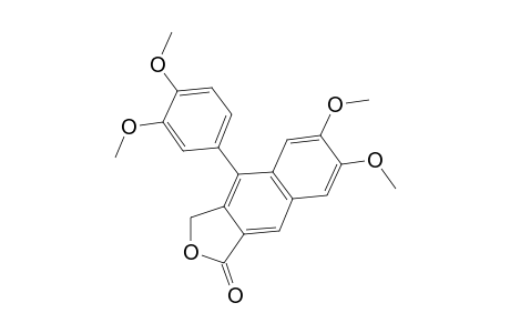 6,7-dimethoxy-4-(3,4-dimethoxyphenyl)naphtho[2,3,-c]furan-1(3H)-one