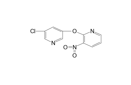 5-chloro-3-[(3-nitro-2-pyridyl)oxy]pyridine