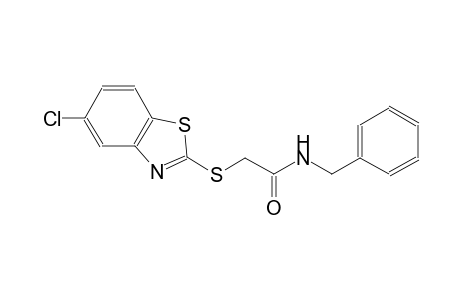 N-Benzyl-2-(5-chloro-benzothiazol-2-ylsulfanyl)-acetamide