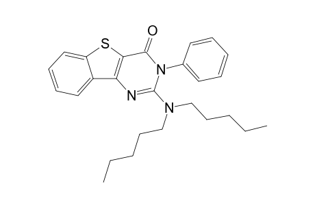 2-(Dipentylamino)-3-phenylbenzothieno[3,2-d]pyrimidin-4-(3H)-one