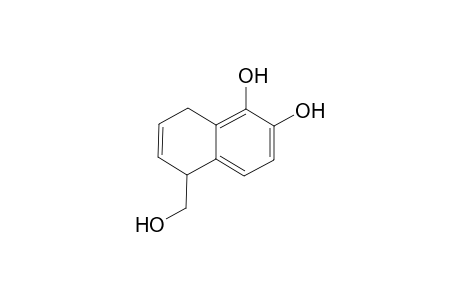 1,2-Dihydroxy-5-hydroxymethyl-5,8-dihydronaphthalene