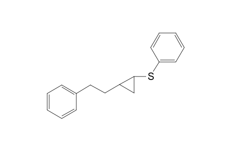 [(2-Phenethylcyclopropyl)thio]benzene