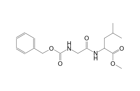 Pentanoic acid, 2-(2-benzyloxycarbonylaminoacetylamino)-4-methyl-, methyl ester