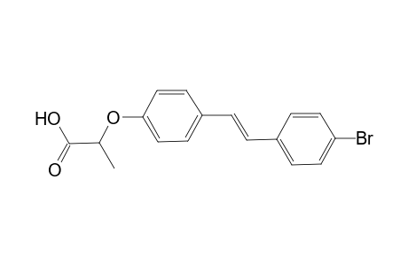 E-4-Bromo-4'-(1-carboxy-ethoxy)-stilbene