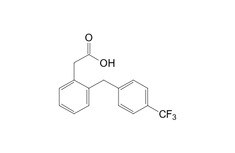 {o-[p-(Trifluoromethyl)benzyl]phenyl}acetic acid