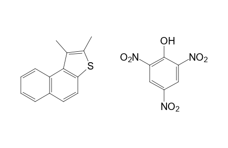 1,2-dimethylnaphtho[2,1-b]thiophene, monopicrate