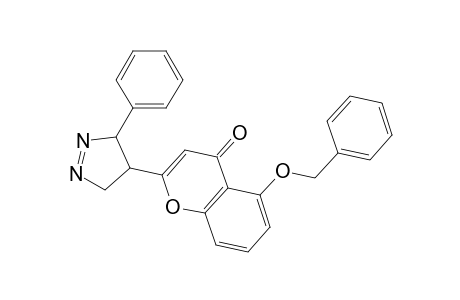 4-(5'-Benzyloxy-2'-chromonyl)-3-phenyl-1-pyrazoline
