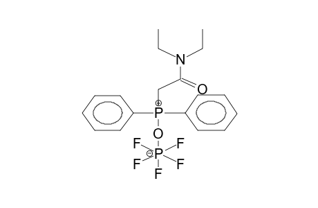 DIPHENYL(N,N-DIETHYLCARBAMOYLMETHYL)PHOSPHINOXIDE-PHOSPHOROUSPENTAFLUORIDE COMPLEX