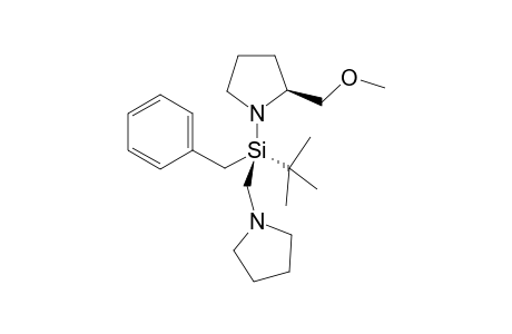 (SSi)-Benzyl-tert-butyl[(2S)-2-(methoxymethyl)-1-pyrrolidinyl](pyrrolidinomethyl) silane