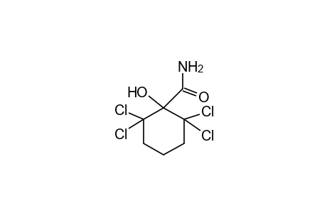 1-hydroxy-2,2,6,6-tetrachlorocyclohexanecarboxamide