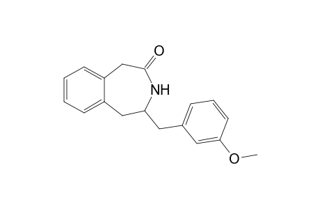 2,3,4,5-TETRAHYDRO-4-(3'-METHOXYBENZYL)-2-OXO-1H-3-BENZAZEPINE