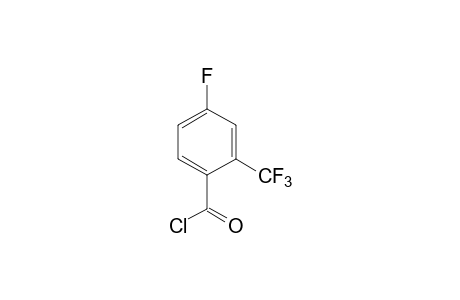 4-Fluoro-2-(trifluoromethyl)benzoyl chloride