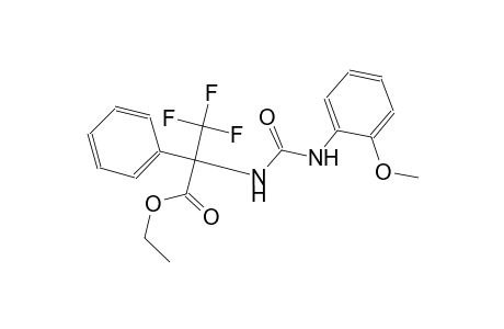 Benzeneacetic acid, .alpha.-[[[(2-methoxyphenyl)amino]carbonyl]amino]-.alpha.-(trifluoromethyl)-, ethyl ester