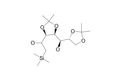 D-Manno-heptitol, 1-deoxy-3,4:6,7-bis-o-(1-methylethylidene)-1-(trimethylsilyl)-, (2.xi.)-