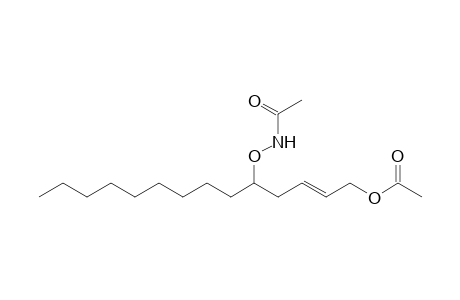 (E)-5-(Acetamidooxy)tetradec-2-en-1-yl Acetate