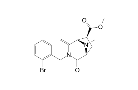 (1R,5S,6S) Methyl 3-(2-bromophenylmethyl)-8-methyl-4-methylene-2-oxo-3,8-diazabicyclo[3.2.1]octane-6-exo-6-carboxylate