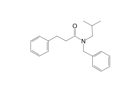 Propionamide, 3-phenyl-N-benzyl-N-isobutyl-