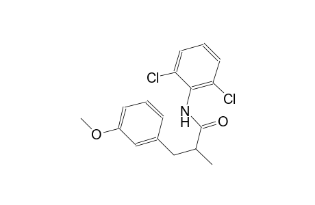 benzenepropanamide, N-(2,6-dichlorophenyl)-3-methoxy-alpha-methyl-