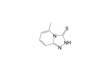 s-Triazolo[4,3-a]pyridine-3-thiol, 5-methyl-