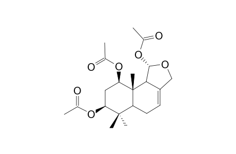 1-BETA,3-BETA,11-ALPHA-TRIACETOXY-11,12-EPOXYDRIM-7-ENE