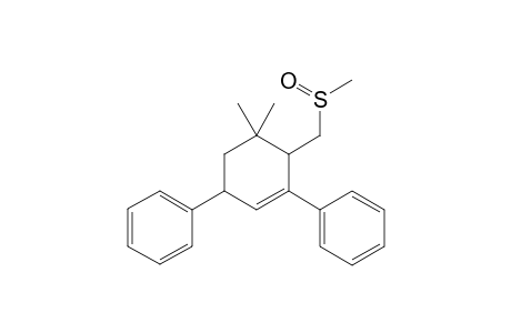 (2,4-diphenyl-6,6-dimethylcyclohex-2-enyl)methyl) methylsulfoxide