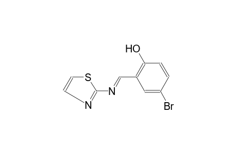 4-bromo-2-(N-2-thiazolylformimidoyl)phenol