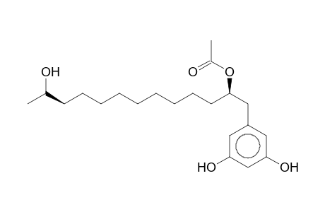 (2'R,12'S)-5-(2'-ACETOXY-12'-HYDROXYTRIDECYL)RESORCINOL