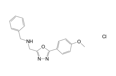 5-(Benzylamino)methyl-2-(4-methoxyphenyl)-1,3,4-oxadiazole hydrochloride