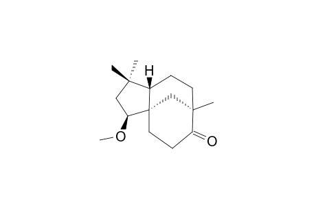 2.beta.-Methoxy-Clovan-9-one