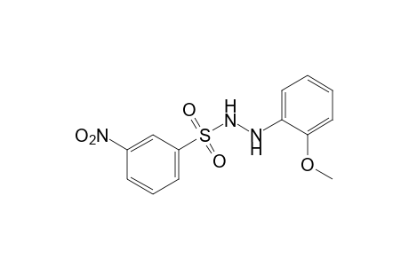 m-nitrobenzenesulfonic acid, 2-(o-methoxyphenyl)hydrazide
