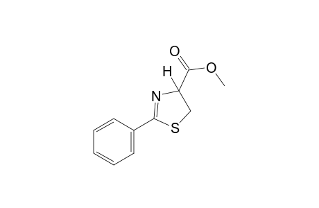 2-phenyl-2-thiazoline-4-carboxylic acid, methyl etser