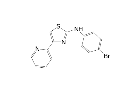 2-thiazolamine, N-(4-bromophenyl)-4-(2-pyridinyl)-