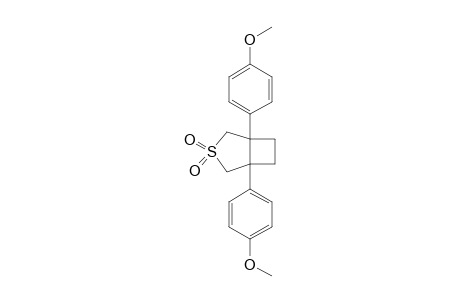 1,5-bis(4-methoxyphenyl)-3$l^{6}-thiabicyclo[3.2.0]heptane 3,3-dioxide