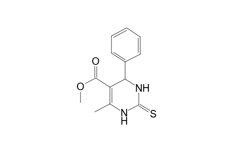 6-Methyl-4-phenyl-2-sulfanylidene-3,4-dihydro-1H-pyrimidine-5-carboxylic acid methyl ester