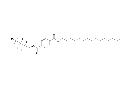 Terephthalic acid, 2,2,3,3,4,4,4-heptafluorobutyl pentadecyl ester