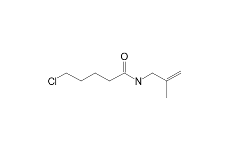 5-Chlorovaleramide, N-methallyl-