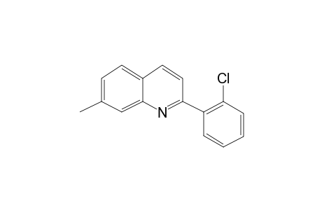 2-[2-Chlorophenyl]-7-methylquinoline