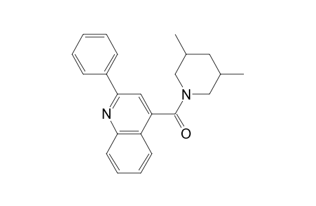 4-[(3,5-Dimethyl-1-piperidinyl)carbonyl]-2-phenylquinoline