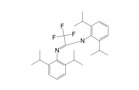 N,N'-BIS-(2,6-DIISOPROPYLPHENYL)-TRIFLUOROACETAMIDINE;MAJOR-ISOMER