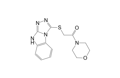 9H-[1,2,4]triazolo[4,3-a]benzimidazole, 3-[[2-(4-morpholinyl)-2-oxoethyl]thio]-